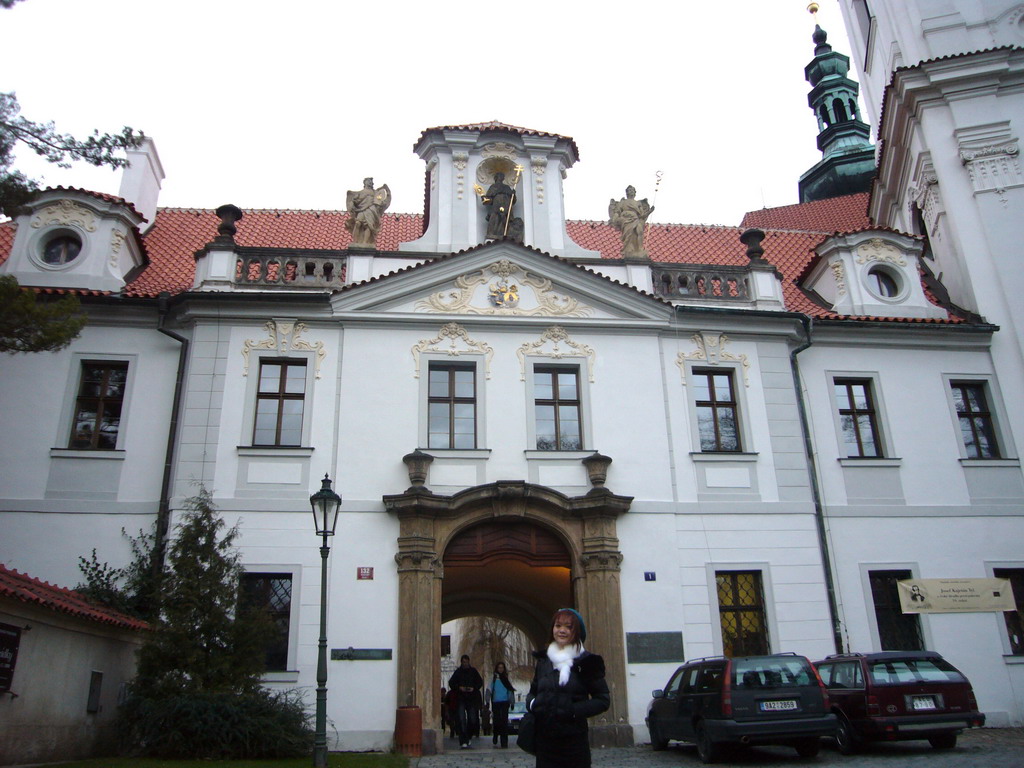 Miaomiao at the Strahov Monastery