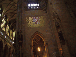 Coat of arms in St. Vitus Cathedral