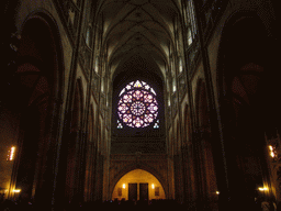 The nave of St. Vitus Cathedral