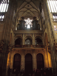 The organ of St. Vitus Cathedral