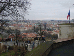 View on the city center from Prague Castle