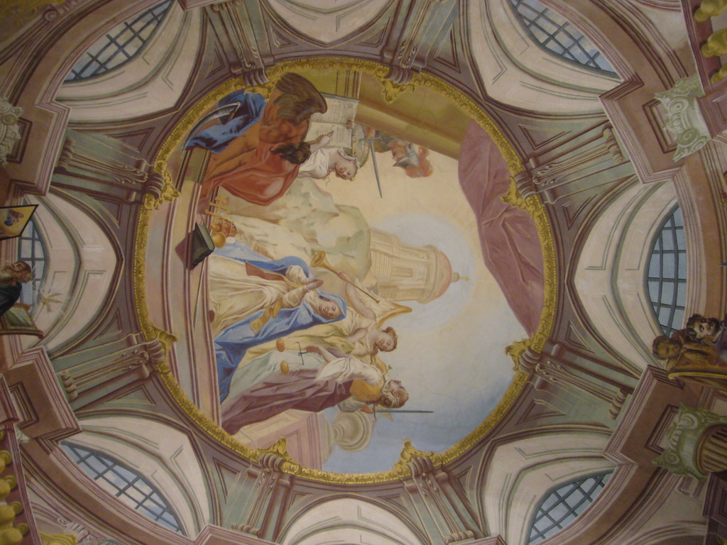 The ceiling of St. Michael Monastery