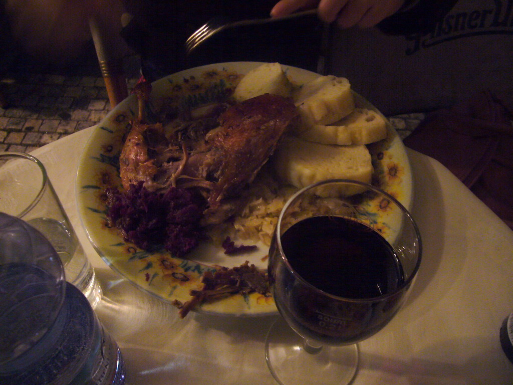 Christmas dinner on the Old Town Square
