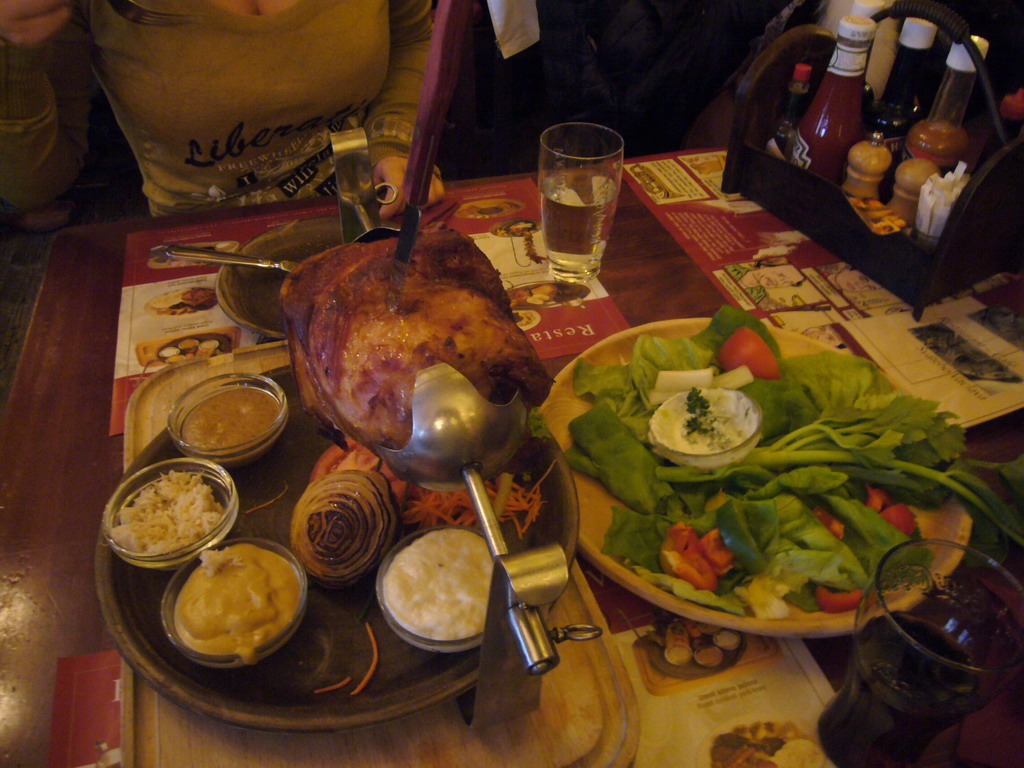 Lunch in our favourite restaurant Svatého Václava at Wenceslas Square