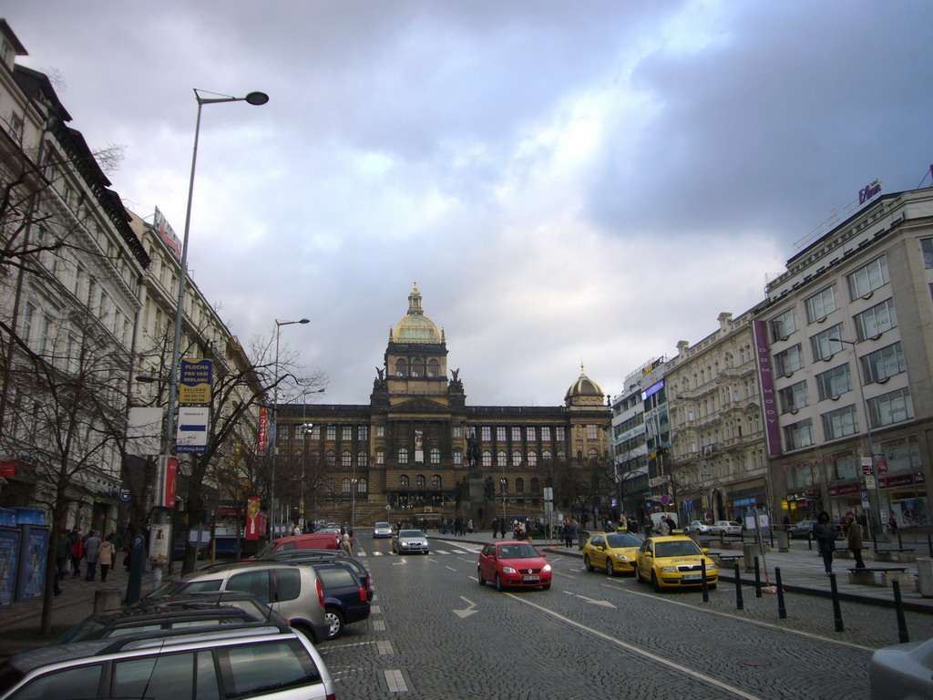 Wenceslas Square and the National Museum