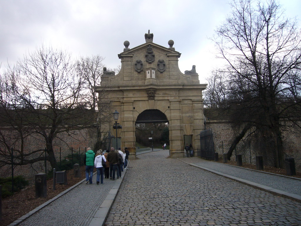 The Leopold Gate of Vyehrad castle