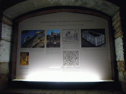 Explanation on the Vyehrad Monuments and their Legends, in the Gothic Cellar of Vyehrad