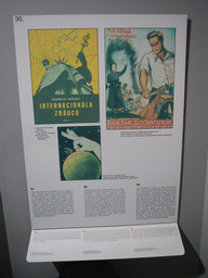 Explanation on communist propaganda, in the Museum of Communism
