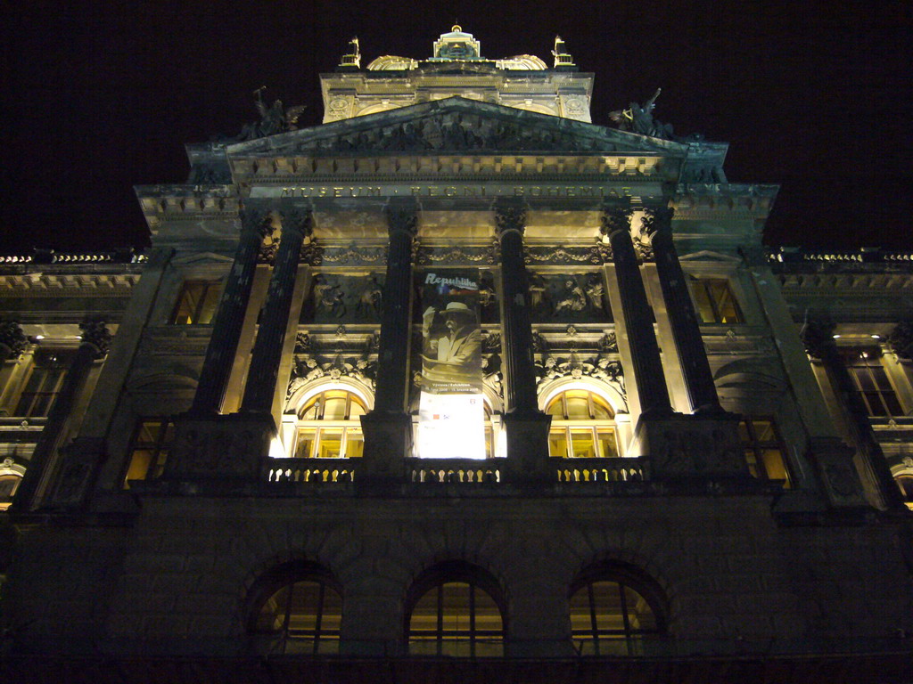 The National Museum, by night