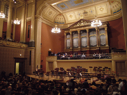 The Rudolfinum Dvorak hall, before the Christmas Gala Concert