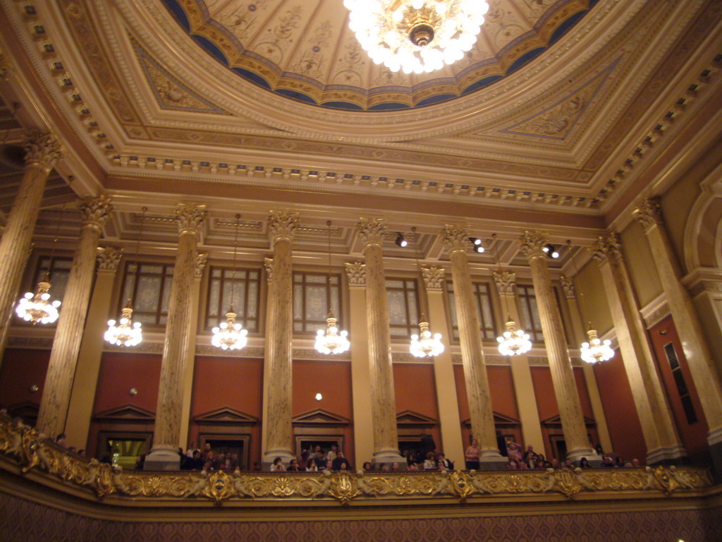 The Rudolfinum Dvorak hall, before the Christmas Gala Concert