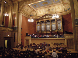 The Rudolfinum Dvorak hall, before the Christmas Gala Concert