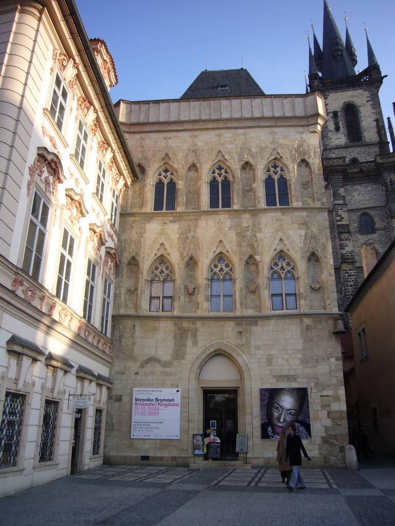 The Stone Bell House, with the City Gallery Prague (Galerie hlavního mesta Prahy)