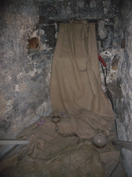 Prison cell in the dungeon of Daliborka Tower