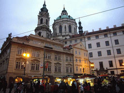 St. Nicholas Church, at Lesser Town Square