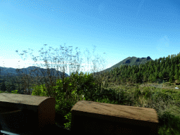 Hills on the north side of the island, viewed from the rental car on the TF-82 road just north of the town of Santiago del Teide