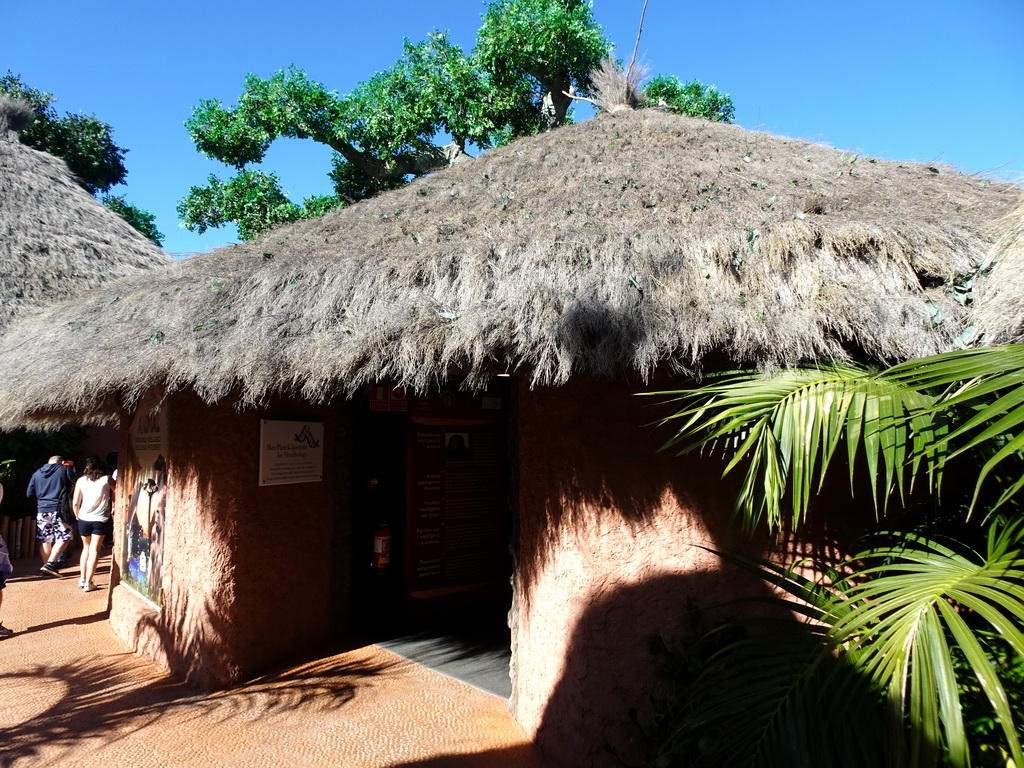 Building of the Max Planck Institute for Ornithology at the Animal Embassy at the Loro Parque zoo, during the Discovery Tour