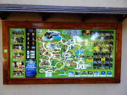 Map of the Loro Parque zoo