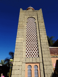 Tower at the Gambian Market at the Loro Parque zoo