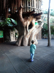 Max at the Kinderlandia playground at the Loro Parque zoo