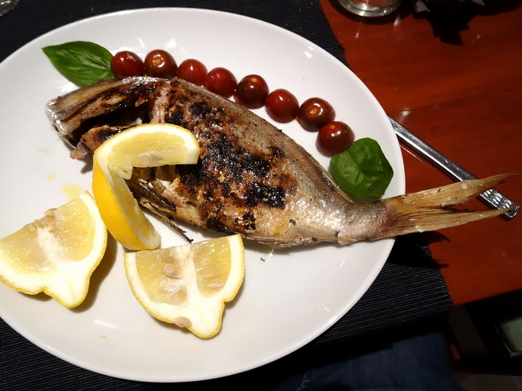 `Dorada` at the O`Vesuvio restaurant