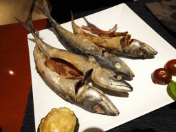 Grilled Sardines at the O`Vesuvio restaurant
