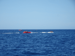 Banana boat, viewed from the Sagitarius Cat boat