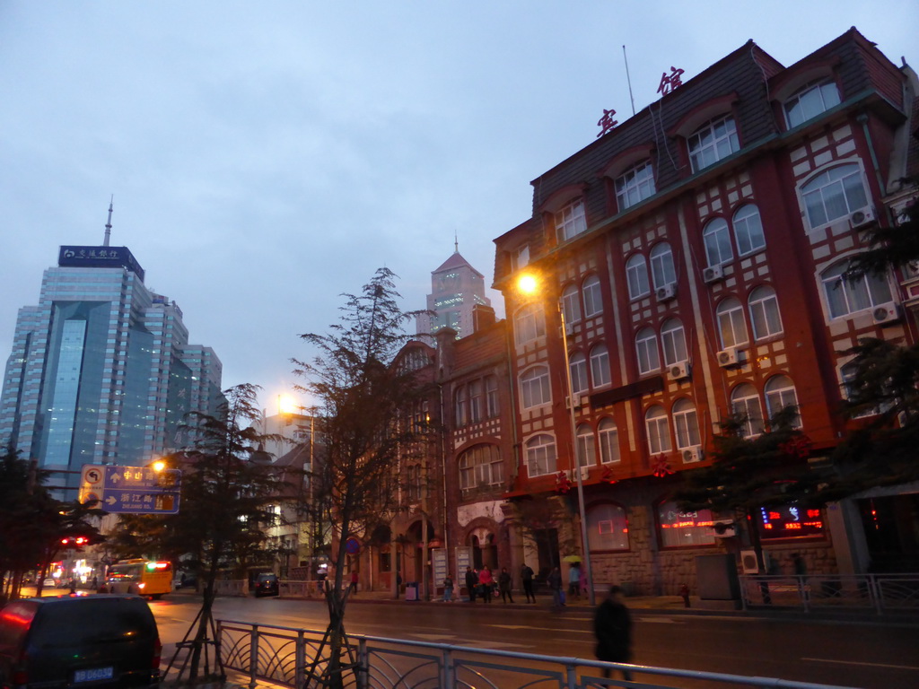 Buildings at Taiping Road, at sunset