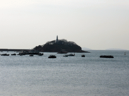 Xiao Qingdao island in Qingdao Bay, viewed from Taiping Road