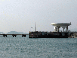 Pier at the Feiyang Yacht Warf, viewed from the tour boat