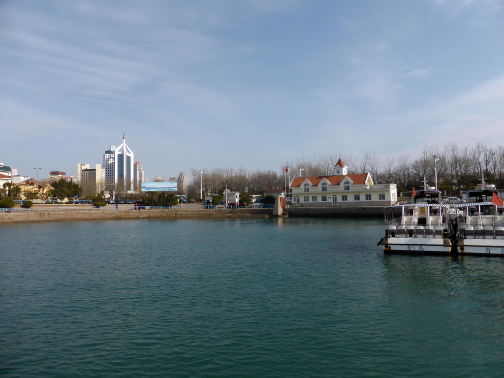 The Feiyang Yacht Warf, viewed from the tour boat