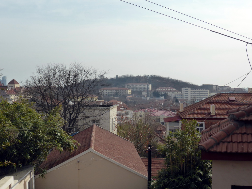 View from Qidong Road to the east side of the city