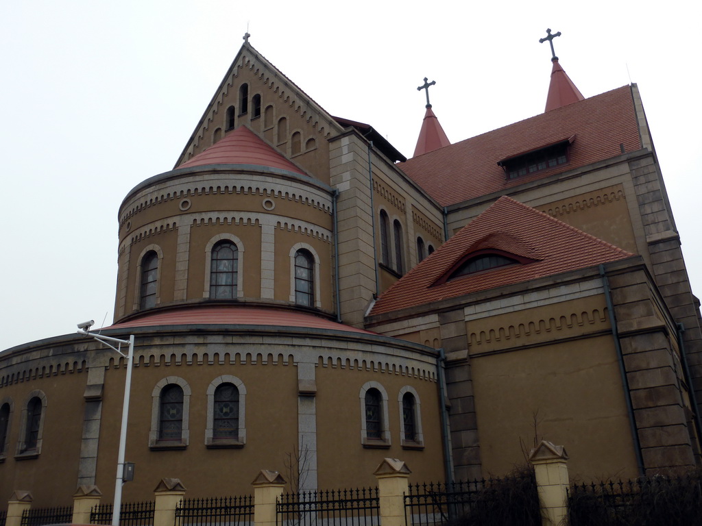 Northeast side of St. Michael`s Cathedral at Dexian Road