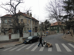 Laiwu 2nd Road, viewed from the bus to the Qingdao Beer Street