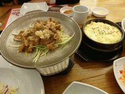 Dinner at the Zixiamen Korean restaurant at the World Trade Center