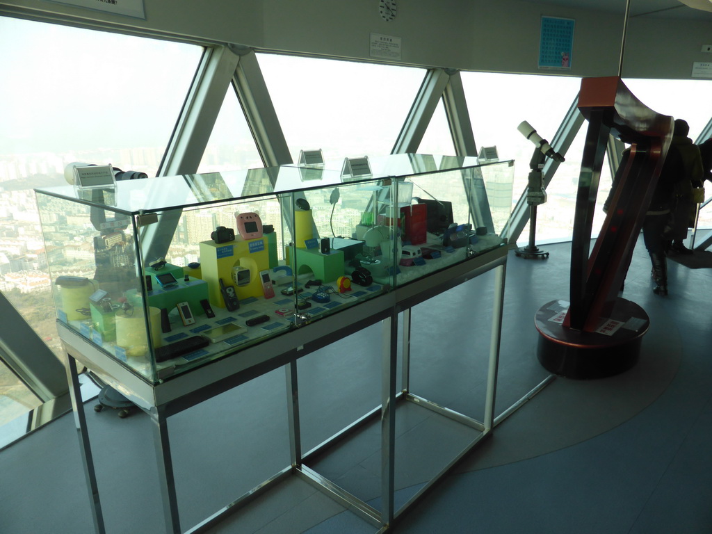 Exhibition at the highest indoor level at the Qingdao TV Tower