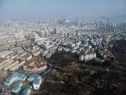 The northeast side of the city, viewed from the highest indoor level at the Qingdao TV Tower