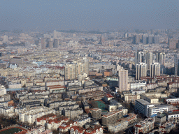 The north side of the city, viewed from the outdoor level at the Qingdao TV Tower