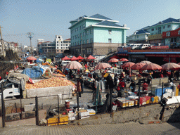 The Julinshan Market at Shangqing Road