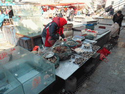 Seafood at the Julinshan Market