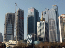 Skyscrapers at the west side of the May Fourth Square