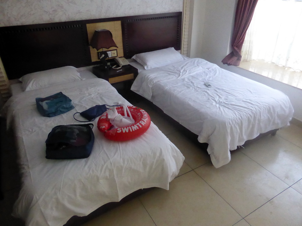 Our room at the Guantang Hot Spring Resort