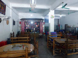 Interior of our lunch restaurant at the crossing of 356 County Road and 223 National Road