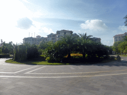 Central square at the Guantang Hot Spring Resort