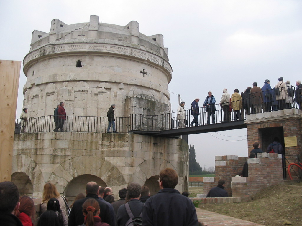 Southeast side of the Mausoleum of Theodoric