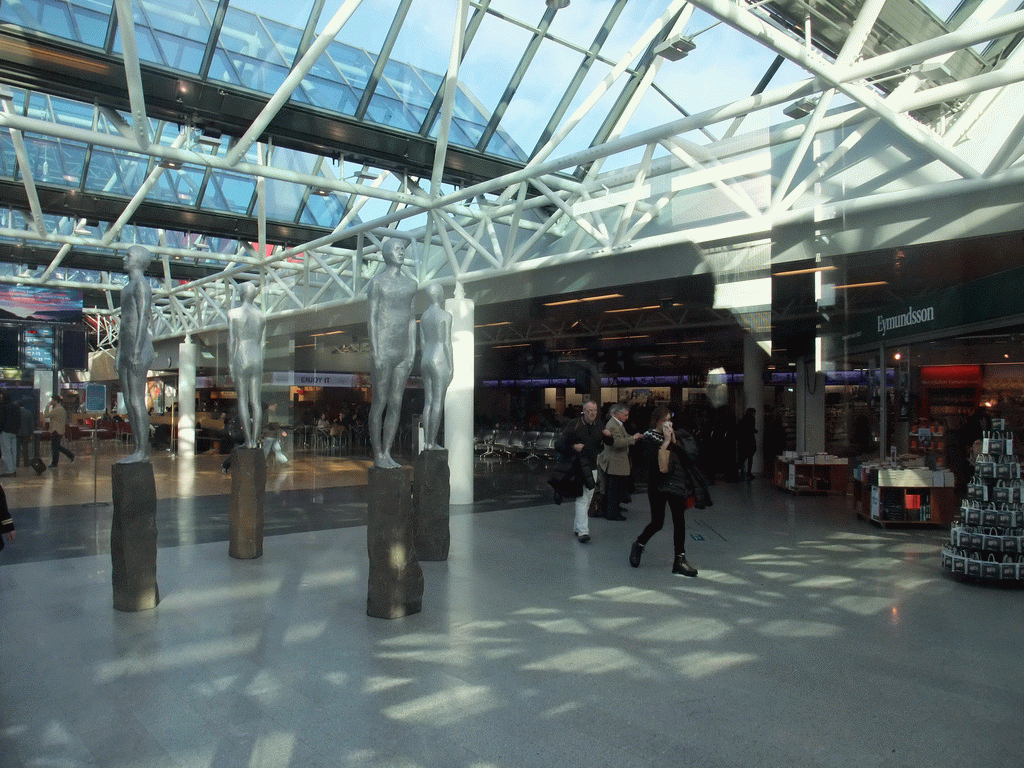 Arrivals Hall at Keflavik International Airport