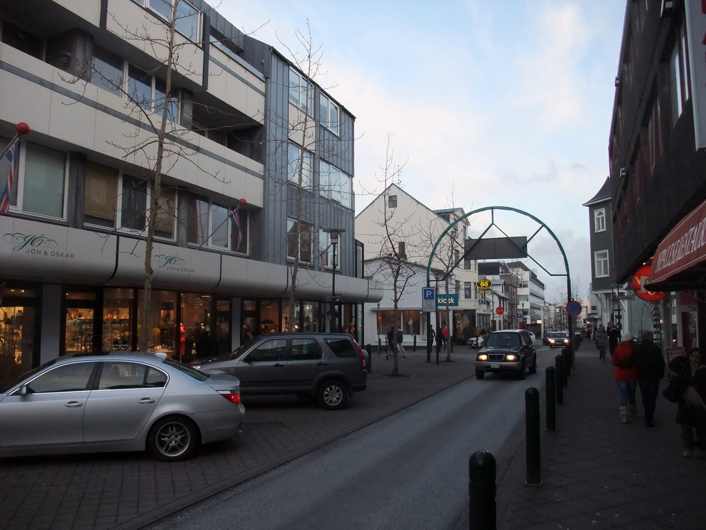 Laugavegur street