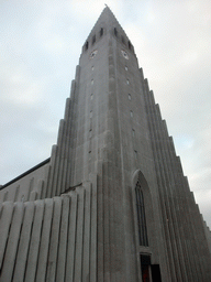 North side of the Hallgrímskirkja church