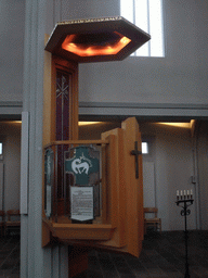 Pulpit of the Hallgrímskirkja church