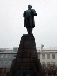 Statue of Jón Sigurðsson at Austurvöllur square